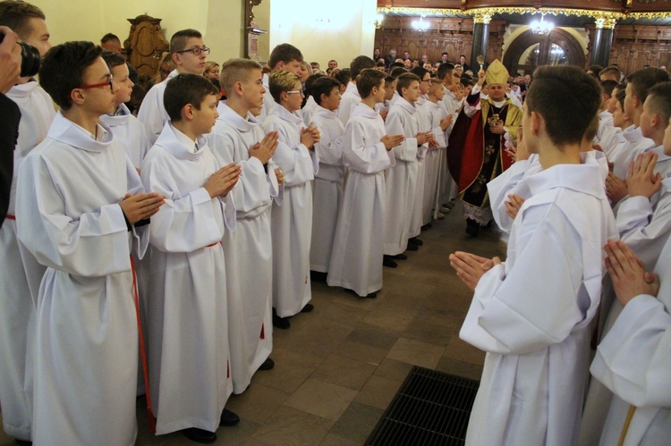 Błogosławieństwo lektorów z dekanatu Stary Sącz