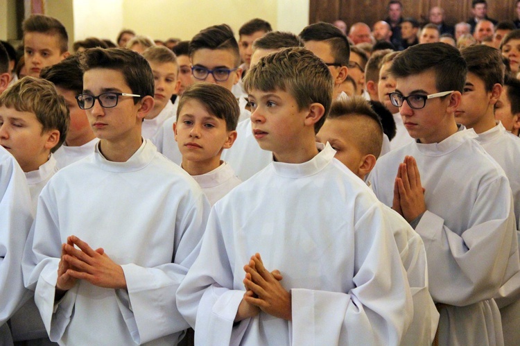 Błogosławieństwo lektorów z dekanatu Stary Sącz