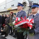 Odsłonięcie tablicy pamiątkowej w Łowiczu