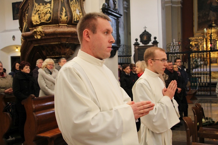 Święcenia diakonatu w katedrze łowickiej