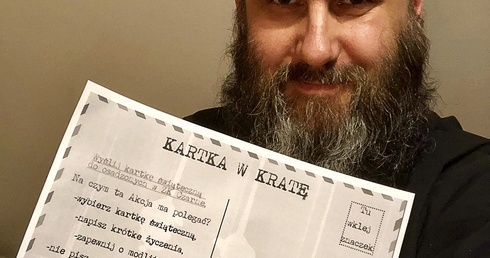 Kartka w kratę