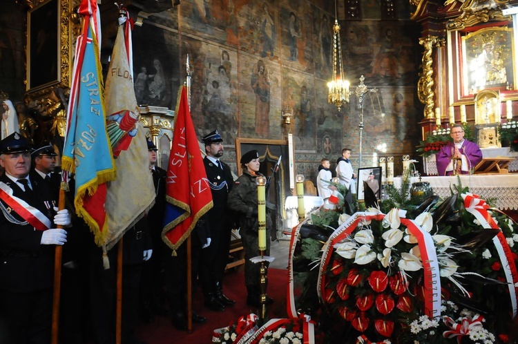 Pogrzeb por. Bolesława Kozuba, żołnierza gen. Stanisława Maczka