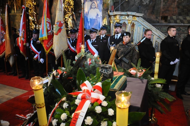 Pogrzeb por. Bolesława Kozuba, żołnierza gen. Stanisława Maczka