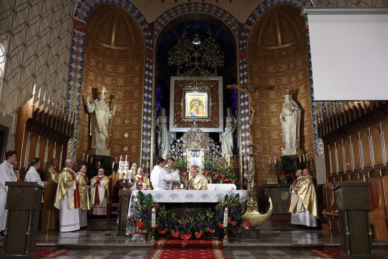 Poświęcenie wieży kościoła w Prokocimiu