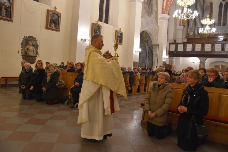 Nawiedzenie figury św. Michała Archanioła