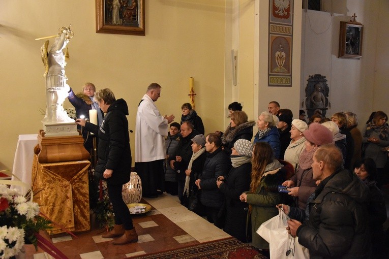 Nawiedzenie figury św. Michała Archanioła