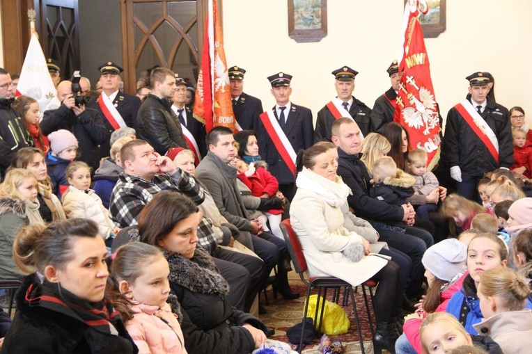 Kolejarze w Stróżach