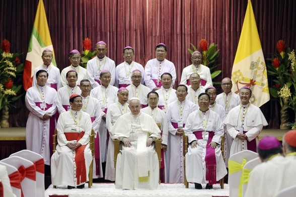 Papież do birmańskich biskupów