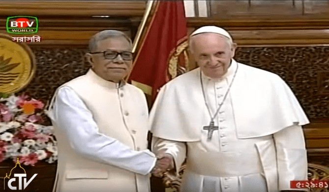 Papież w Birmie i Bangladeszu: dzień czwarty