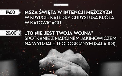 Spotkanie dla facetów z Marcinem Jakimowiczem, Katowice, 14 grudnia