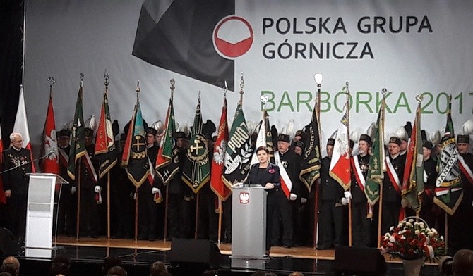 Szefowa rządu zainaugurowała górnicze święto