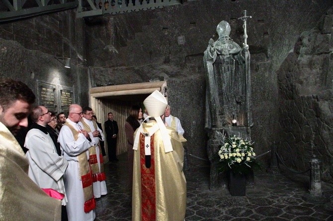 Poświęcenie komory Jezioro Wessel oraz Barbórka 2017 w Wieliczce