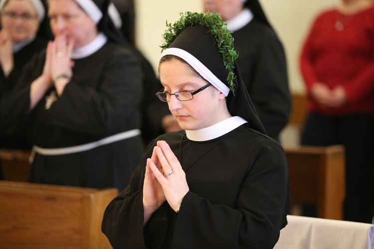 Śluby zakonne u franciszkanek 