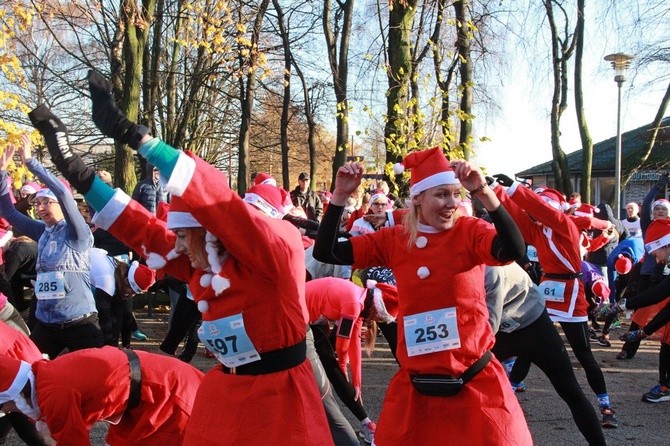 Bieg Mikołajów w Gdyni