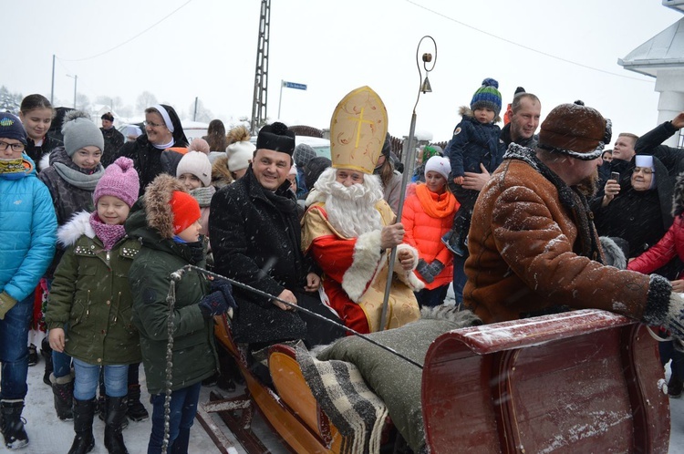 Spotkanie ze św. Mikołajem w Jabłonce