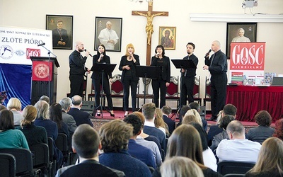 Galę uświetnił koncert zespołu Spirituals Singers Band.