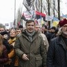 Uwolniony z rąk policji Saakaszwili wzywa do obalenia Poroszenki