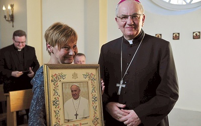 Ewa Dados otrzymała błogosławieństwo w kaplicy pw. Darów Wieczernika w kurii metropolitalnej.