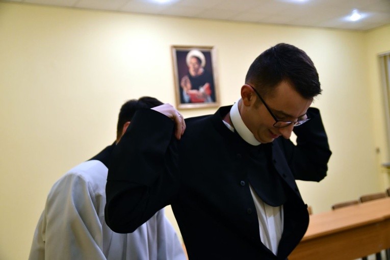 Obłóczyny w koszalińskim seminarium