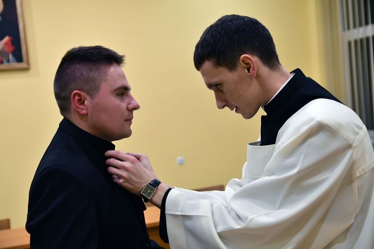 Obłóczyny w koszalińskim seminarium
