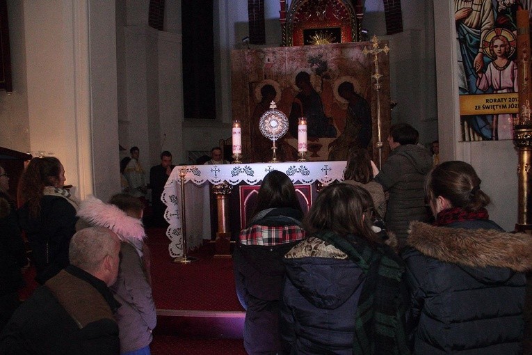 Adwentowe Czuwanie Młodych w Złocieńcu