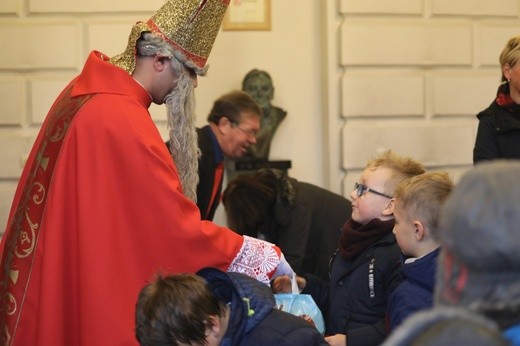 Spotkanie ze św. Mikołajem u św. Brata Alberta w Bielsku-Białej