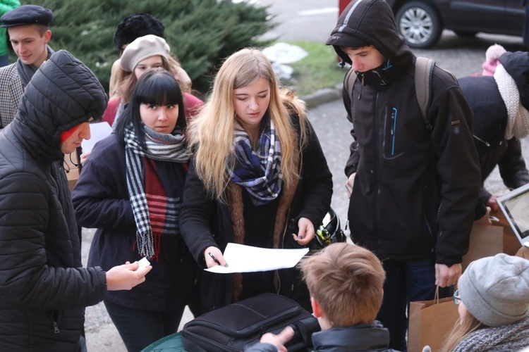 Gra miejska na rocznicę stanu wojennego w Bielsku-Białej