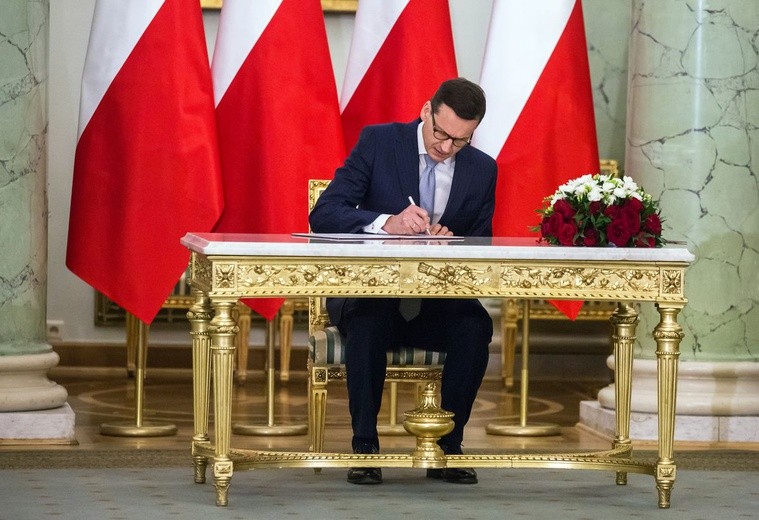 Zaprzysiężenie rządu premiera Mateusza Morawieckiego
