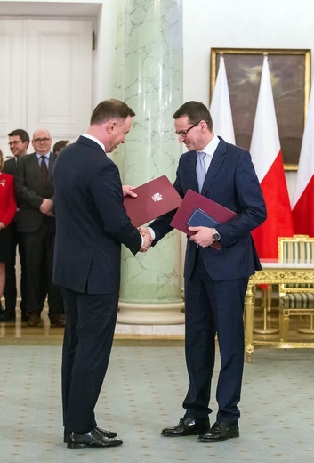 Zaprzysiężenie rządu premiera Mateusza Morawieckiego