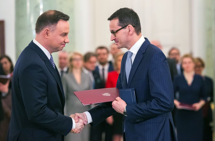 Zaprzysiężenie rządu premiera Mateusza Morawieckiego