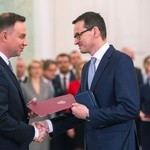 Zaprzysiężenie rządu premiera Mateusza Morawieckiego