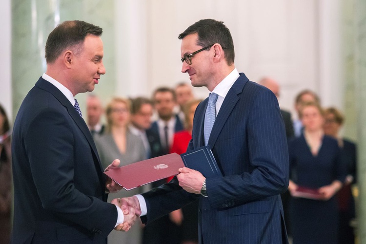 Zaprzysiężenie rządu premiera Mateusza Morawieckiego