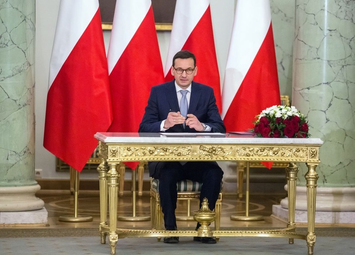 Zaprzysiężenie rządu premiera Mateusza Morawieckiego