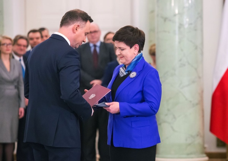 Zaprzysiężenie rządu premiera Mateusza Morawieckiego