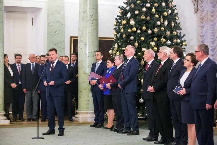 Zaprzysiężenie rządu premiera Mateusza Morawieckiego