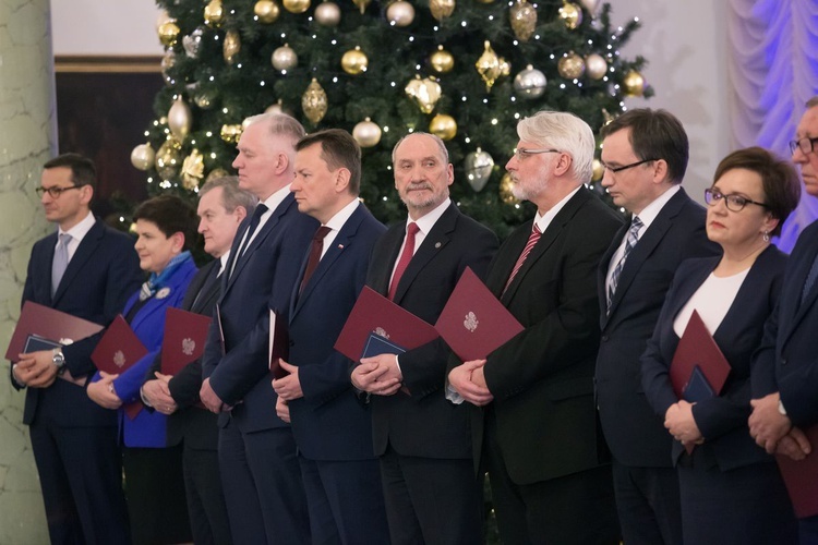 Zaprzysiężenie rządu premiera Mateusza Morawieckiego