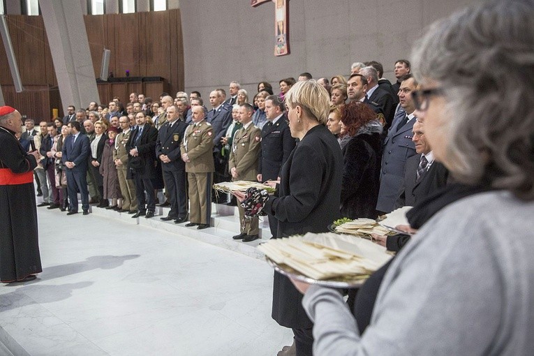 Opłatek w Świątyni Opatrzności Bożej