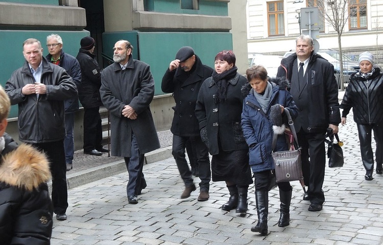 Ostatnie pożegnanie śp. dr. Tadeusza Niwińskiego