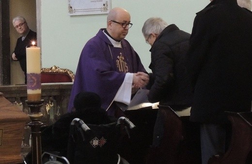 Ostatnie pożegnanie śp. dr. Tadeusza Niwińskiego