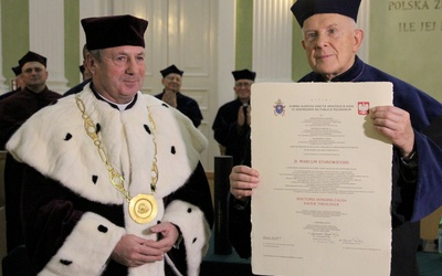 Doktorat honoris causa dla ks. prof. Marka Starowieyskiego