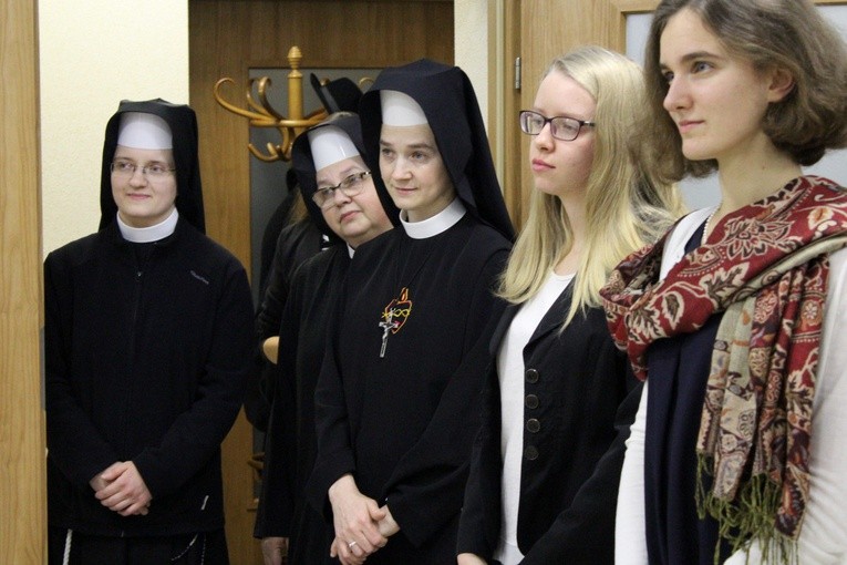 Spotanie abp. Marka Jędraszewskiego ze studentkami