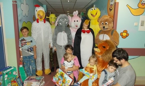 Oazowe zoo w szpitalu