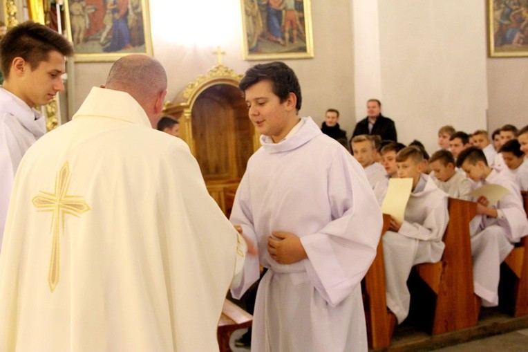 Błogosławieństwo lektorów w Tymbarku