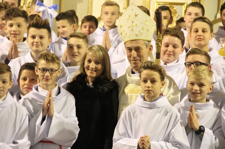 Błogosławieństwo lektorów w Tymbarku