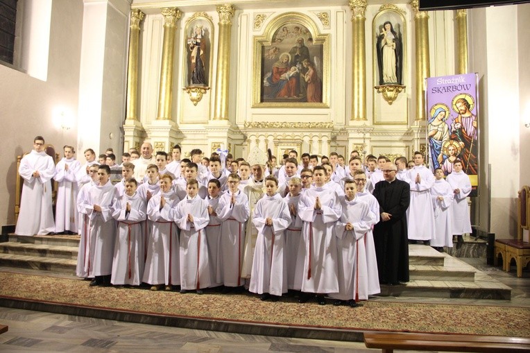 Błogosławieństwo lektorów w Tymbarku