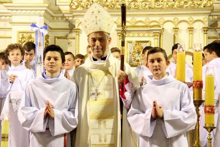 Błogosławieństwo lektorów w Tymbarku