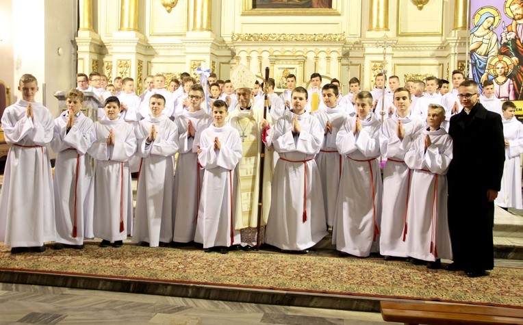 Błogosławieństwo lektorów w Tymbarku