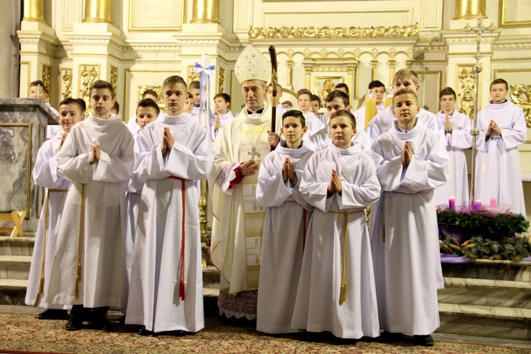 Błogosławieństwo lektorów w Tymbarku