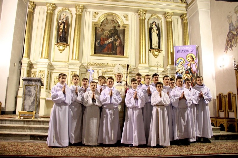 Błogosławieństwo lektorów w Tymbarku