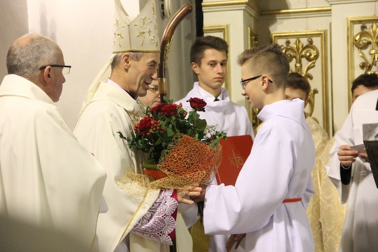 Błogosławieństwo lektorów w Tymbarku